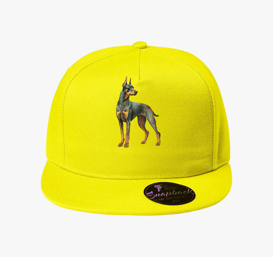 Doberman baseball sapka — Citrom