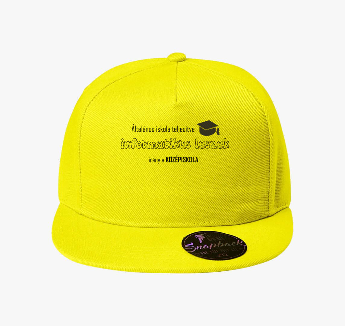 Informatikus leszek baseball sapka — Citrom