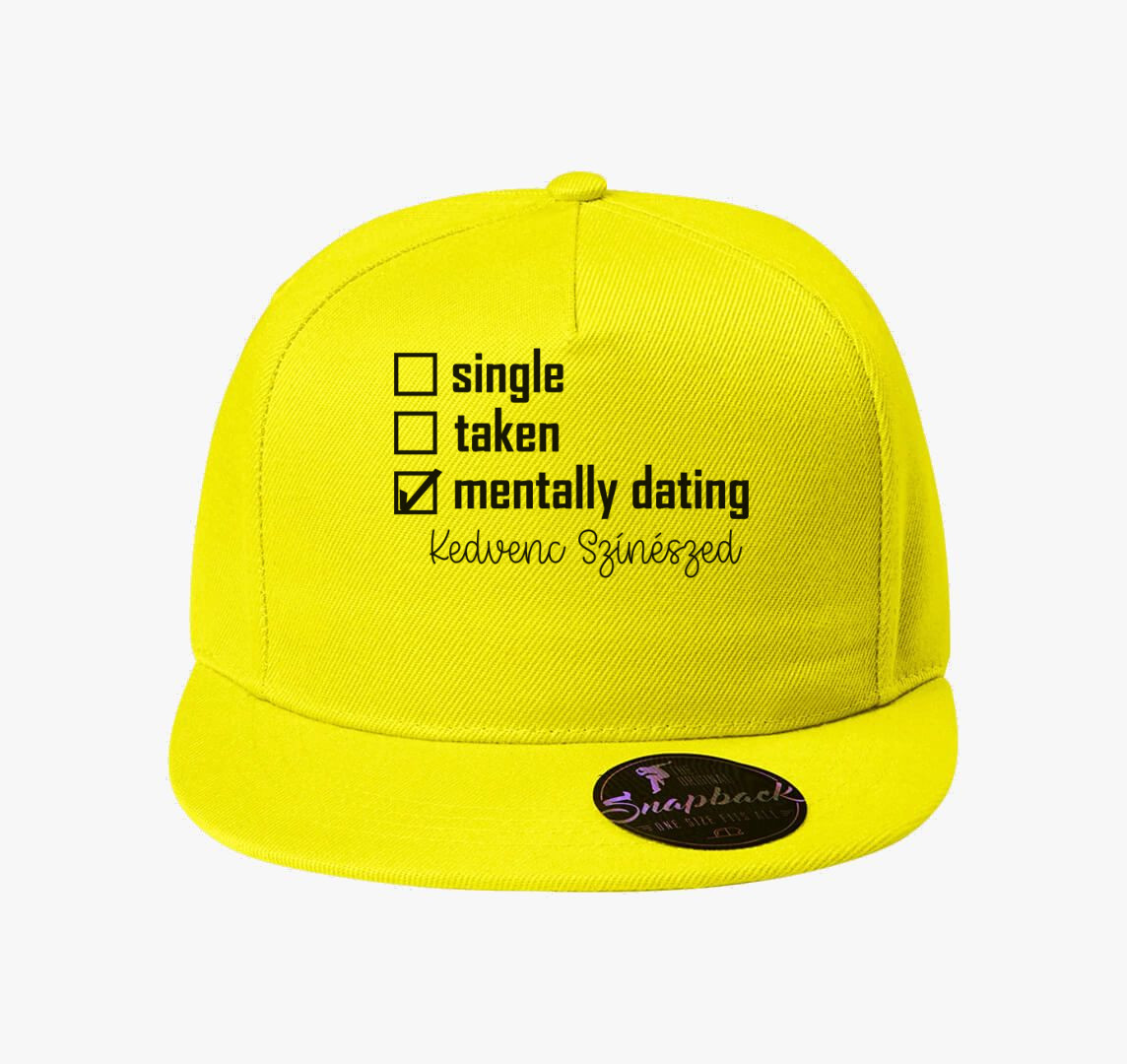 Mentally dating EGYEDI baseball sapka — Citrom