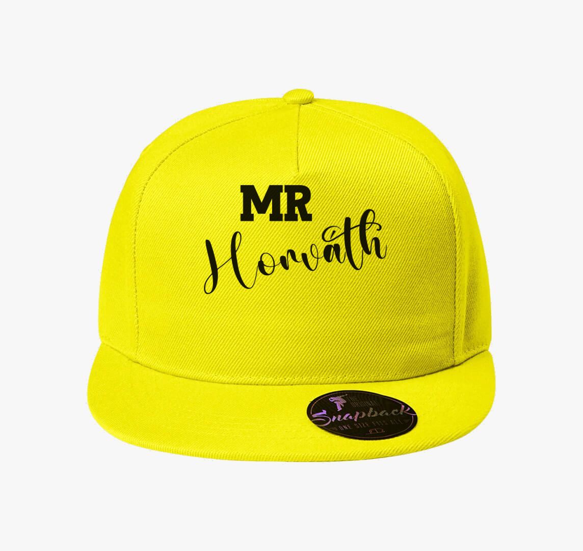MR FÉRJ baseball sapka — Citrom