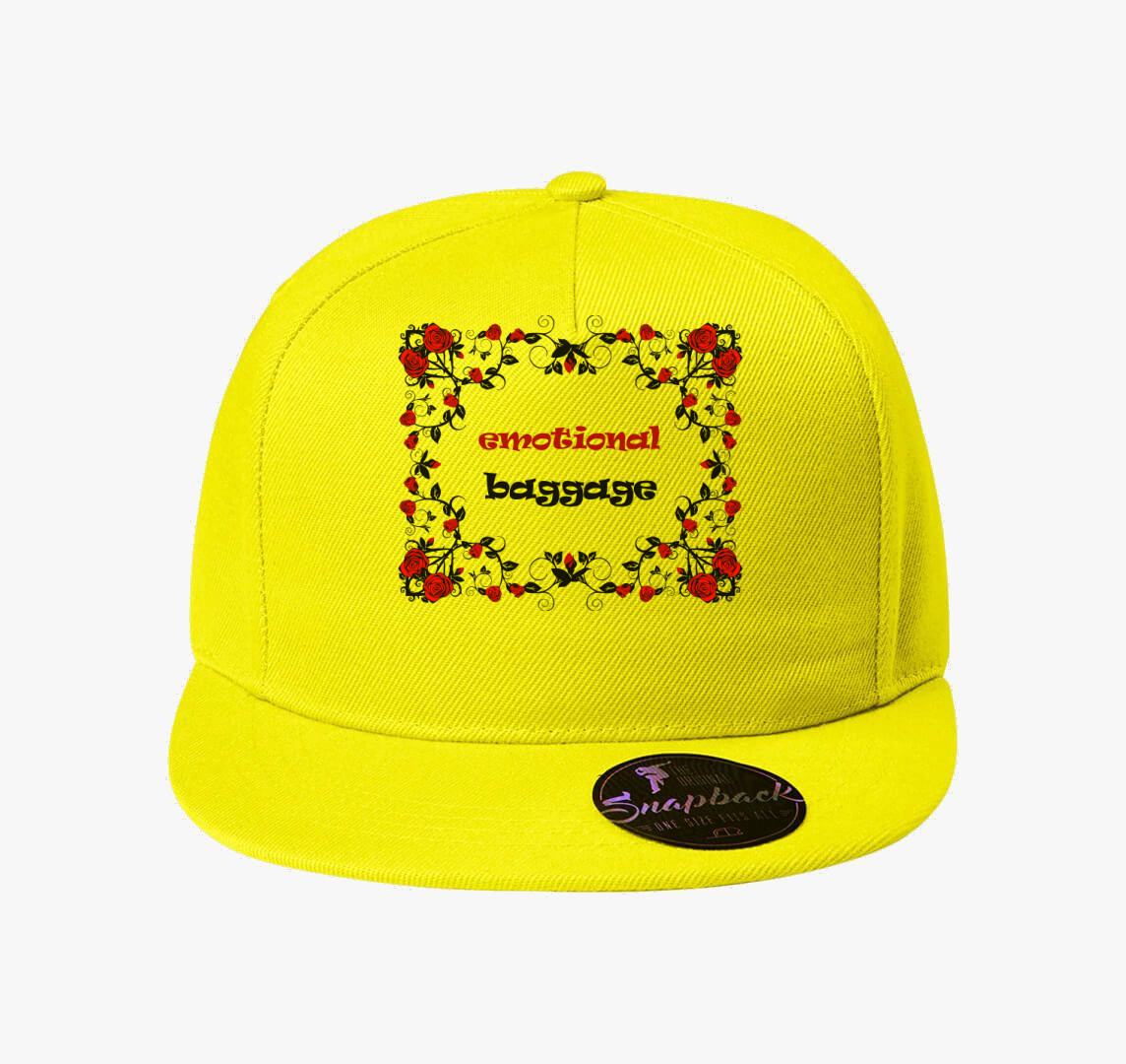 Emotional baggage baseball sapka — Citrom