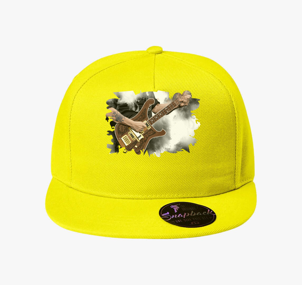 Lemmy Basszusgitár baseball sapka — Citrom