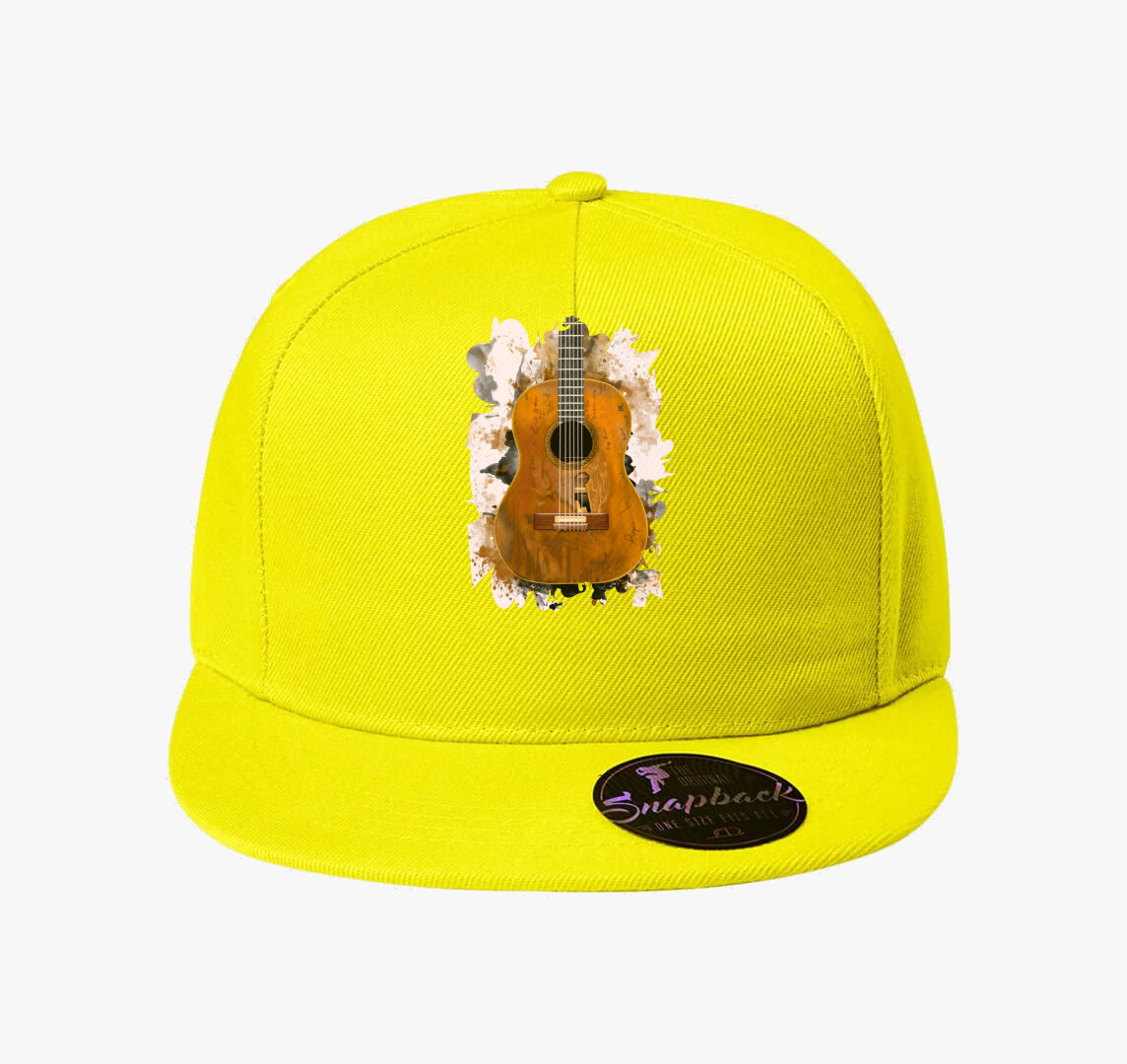 Willie Nelson Trigger Akusztikus Gitár baseball sapka — Citrom