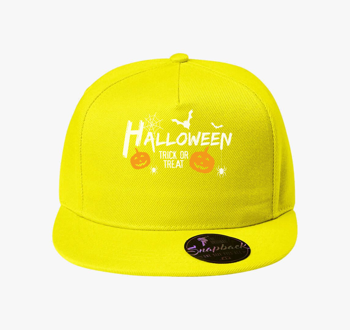 Trick or treat halloween baseball sapka — Citrom