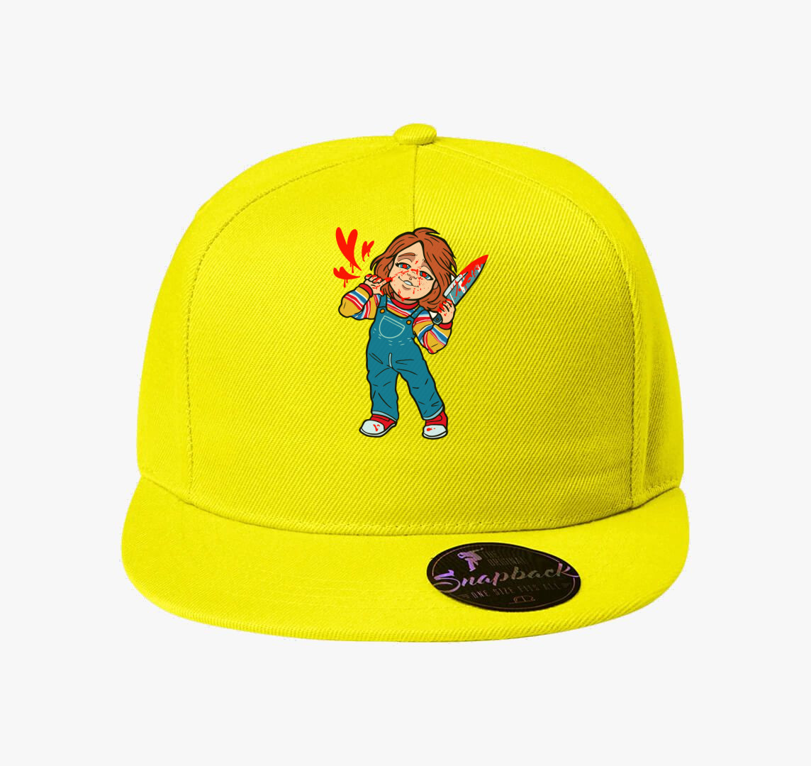 Kawaii Chucky baseball sapka — Citrom
