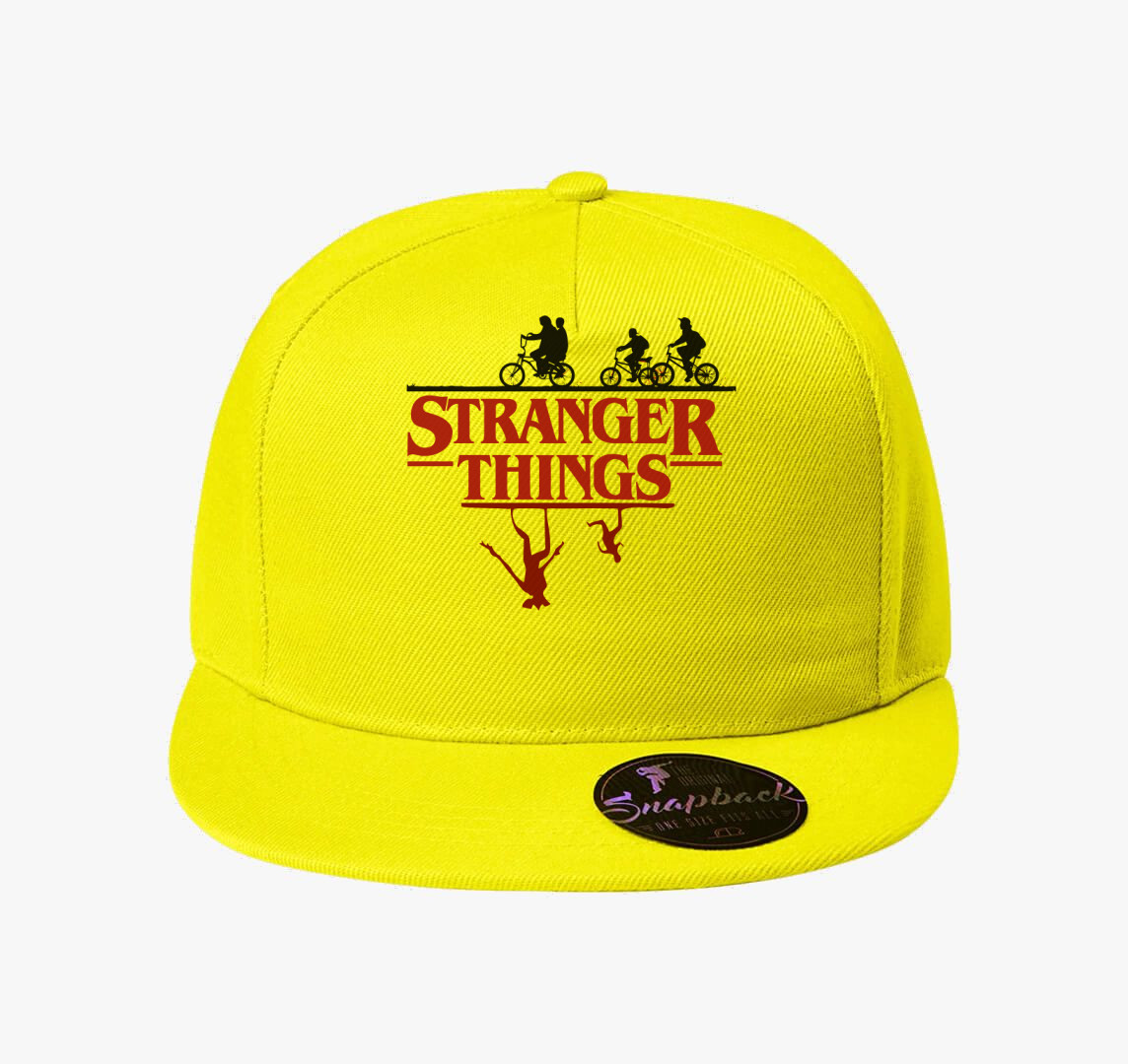Stranger Things 3 sziluett baseball sapka — Citrom
