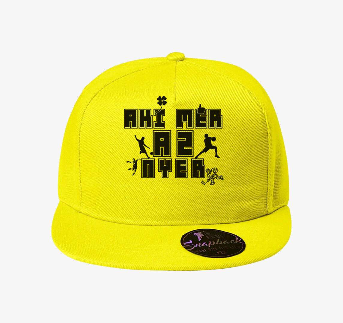 Aki mer az nyer baseball sapka — Citrom