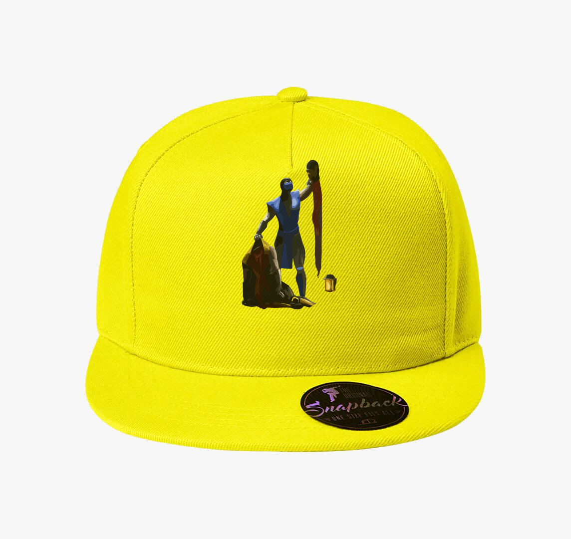 Mortal Kombat Finish Him baseball sapka — Citrom