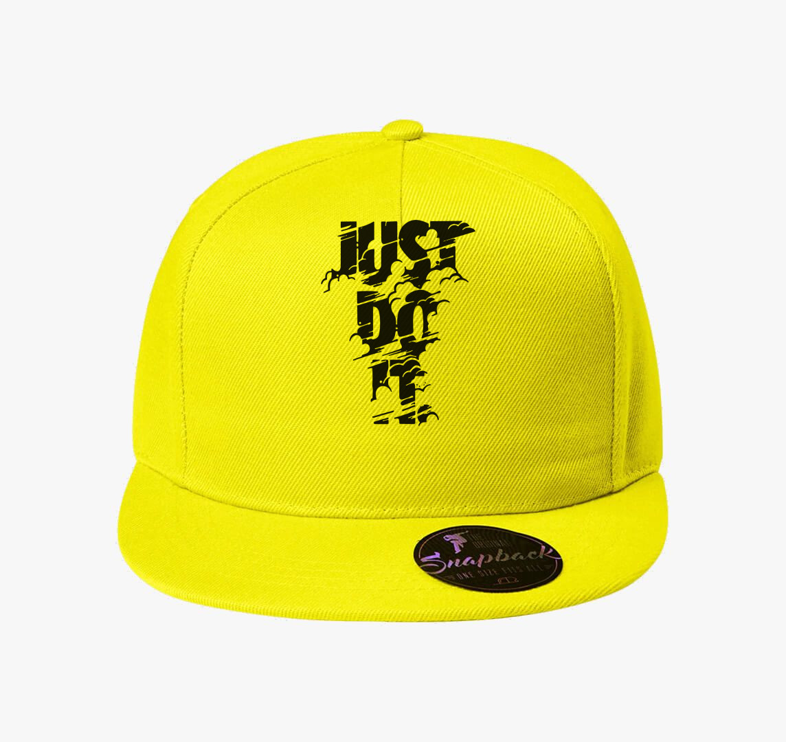 Just do it feliratú baseball sapka — Citrom