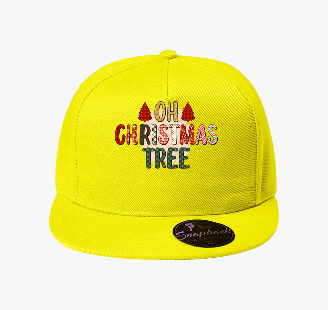 Xmas tree baseball sapka — Citrom