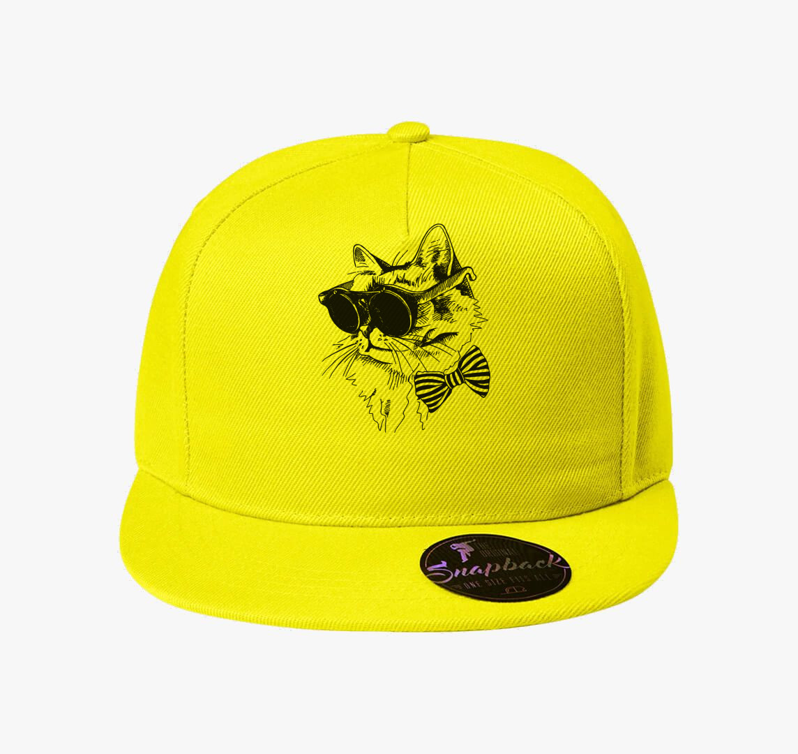 Catsy Art baseball sapka — Citrom