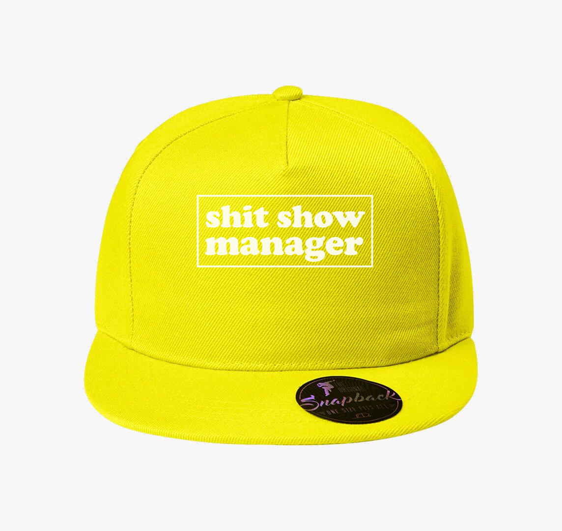 Shit show manager baseball sapka — Citrom