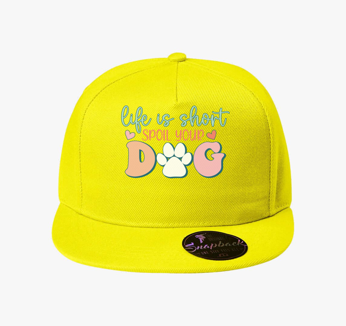 Dog spoil baseball sapka — Citrom