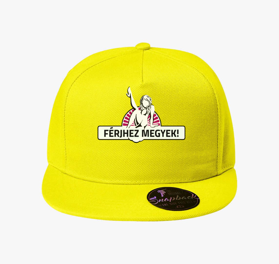 Férjhez megyek baseball sapka - Menyasszonyoknak — Citrom