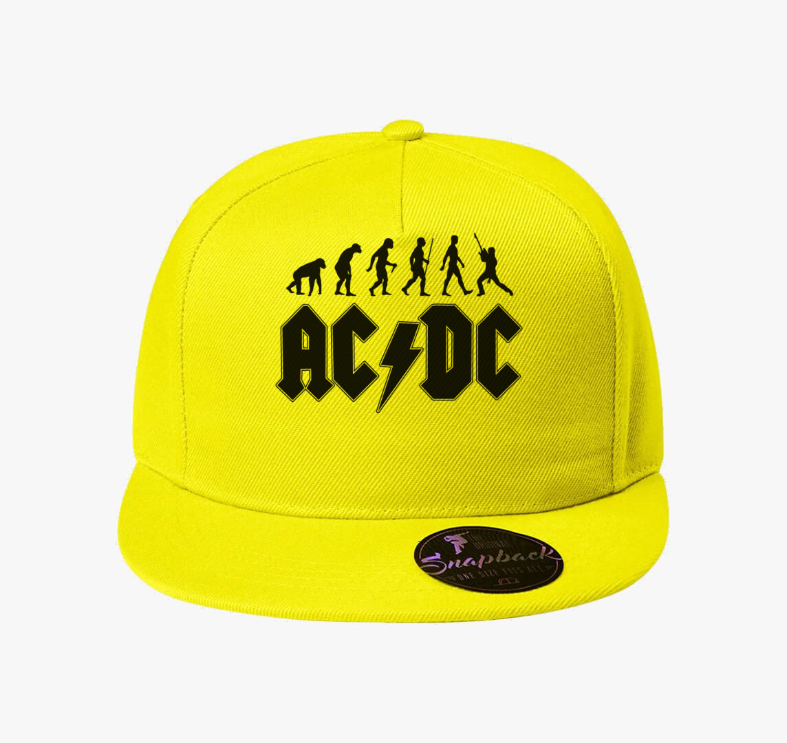 ACDC evolúció baseball sapka — Citrom