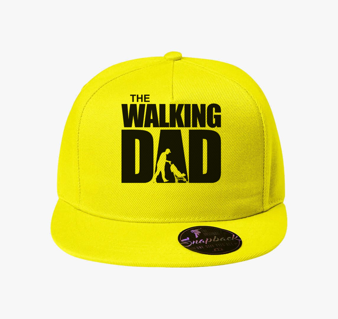 Walking DAD 3 baseball sapka — Citrom