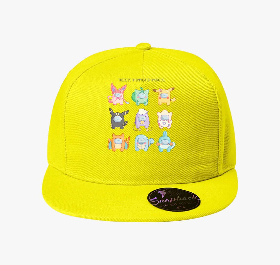 Pokemon - Among us baseball sapka — Citrom