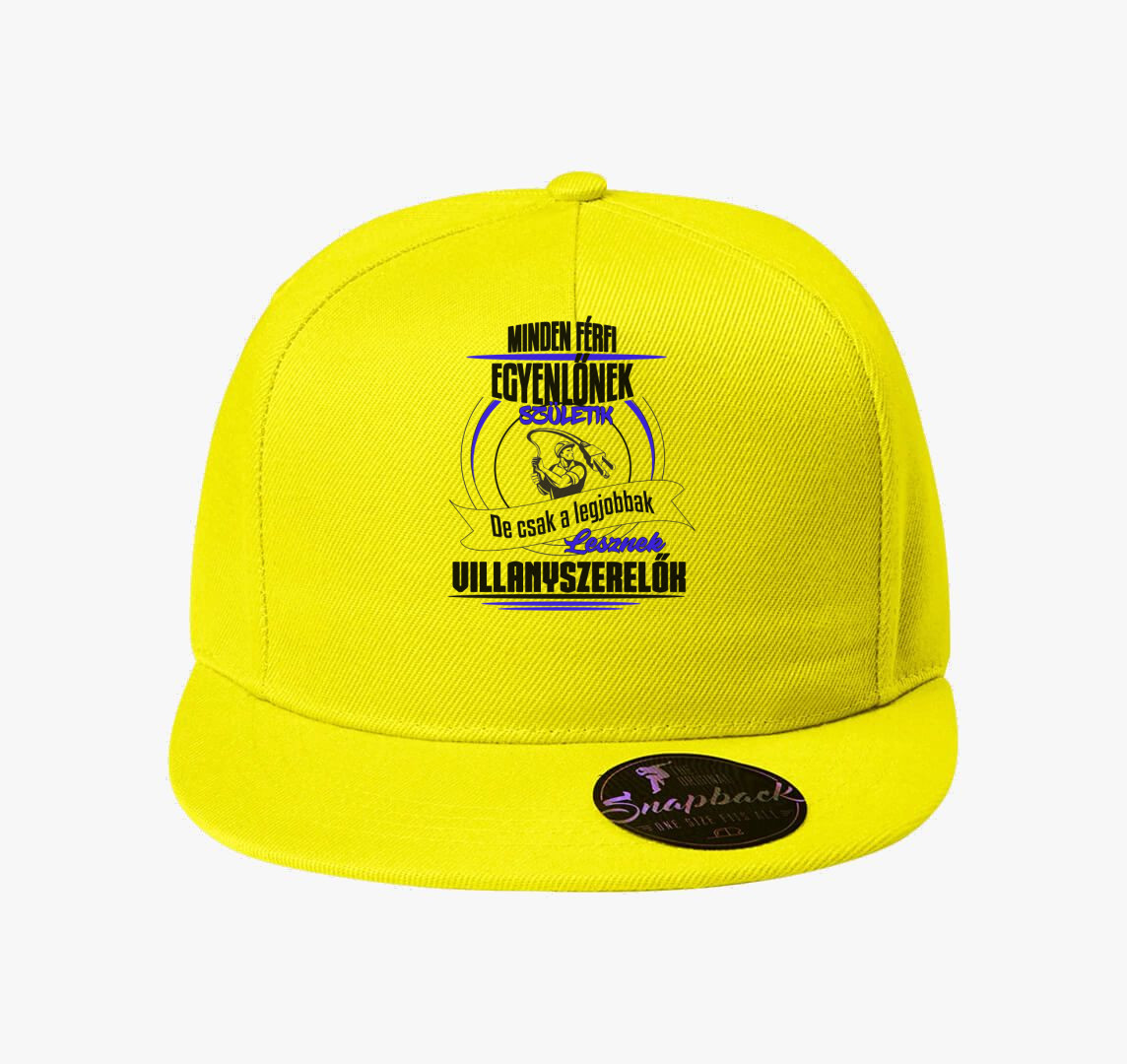 Villanyszerelő baseball sapka — Citrom