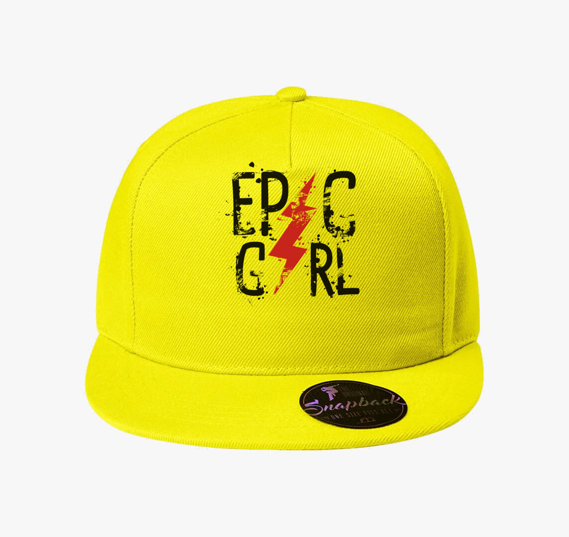 Epic Girl - Csajos baseball sapka — Citrom