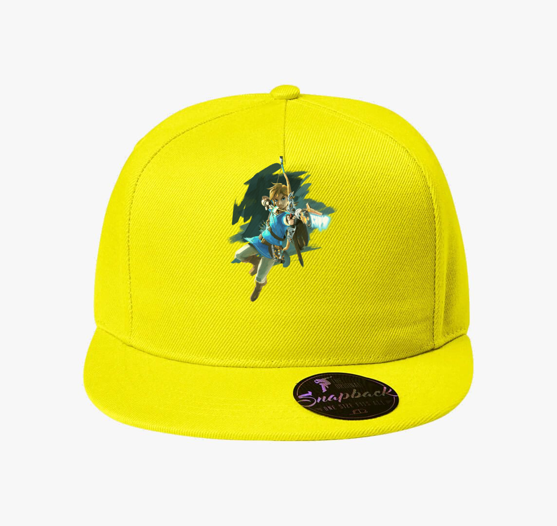 Zelda Link Gamer baseball sapka — Citrom