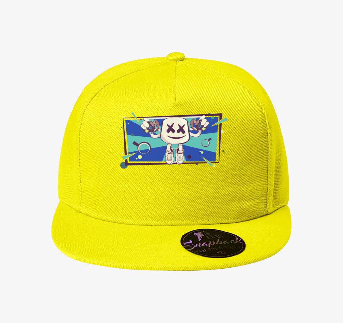 Marshmello baseball sapka — Citrom
