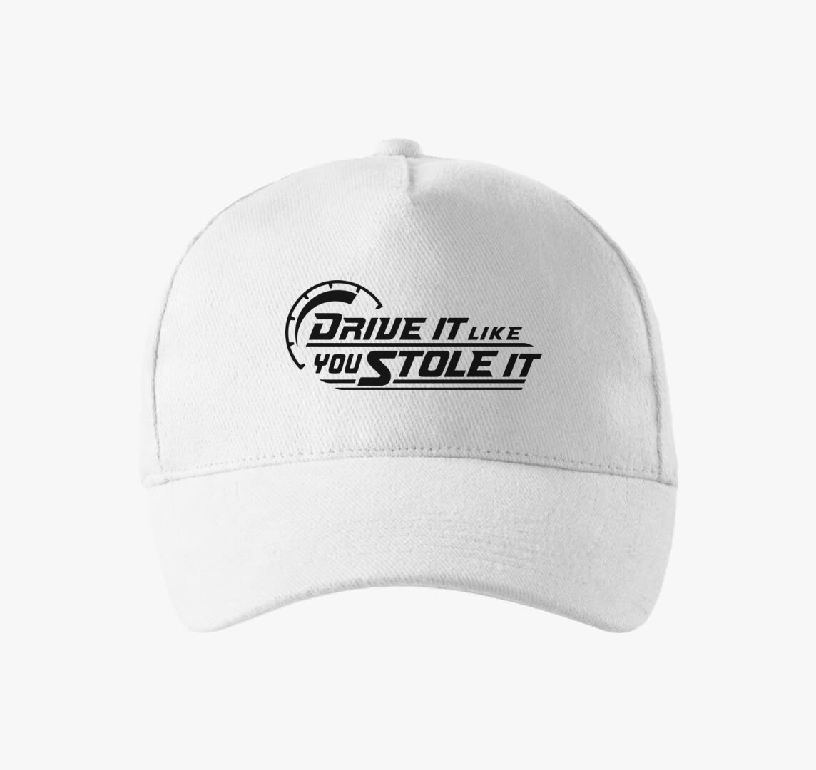 Drive it like you stole it baseball sapka — Fehér