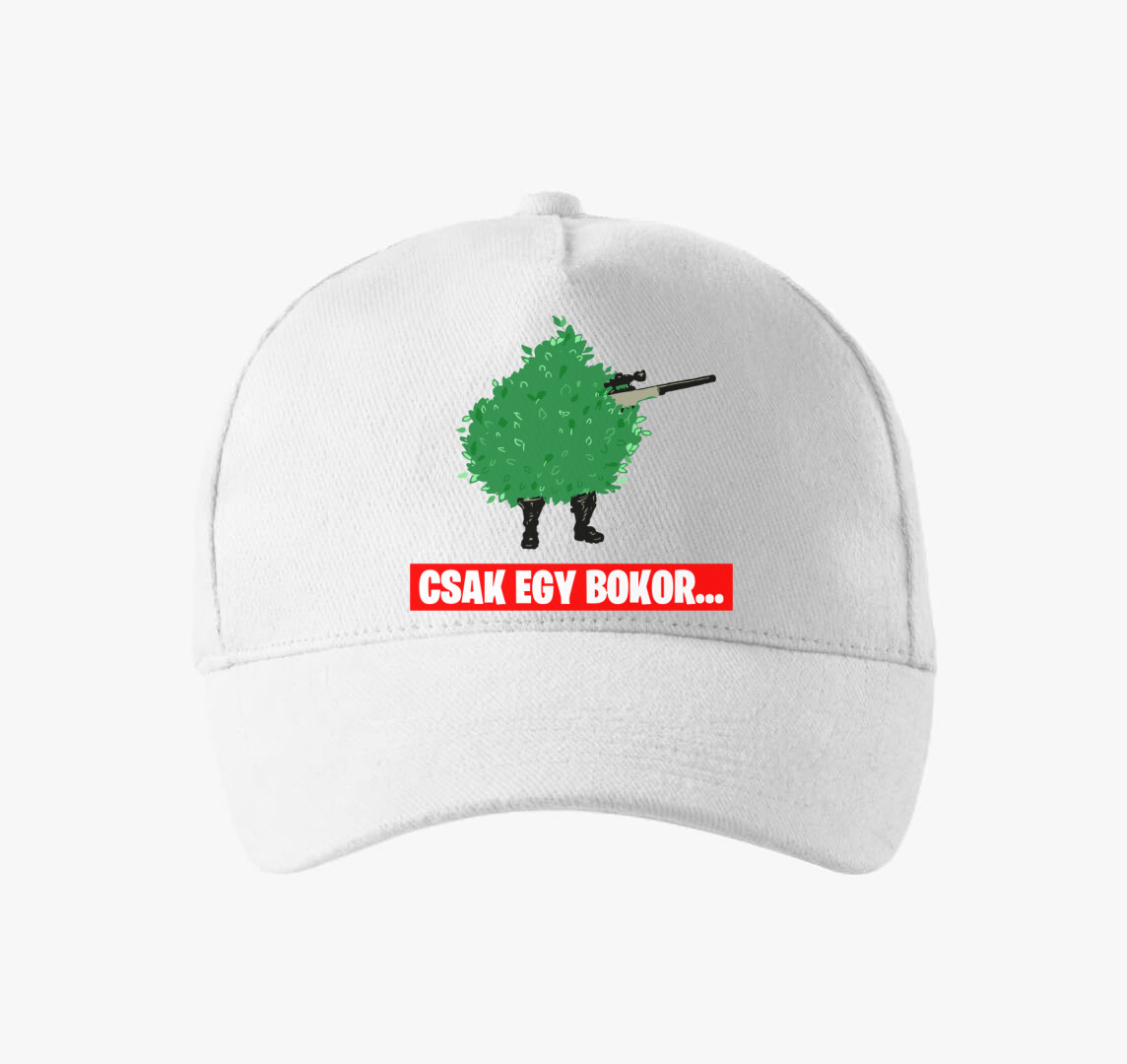 Fortnite csak egy bokor baseball sapka — Fehér