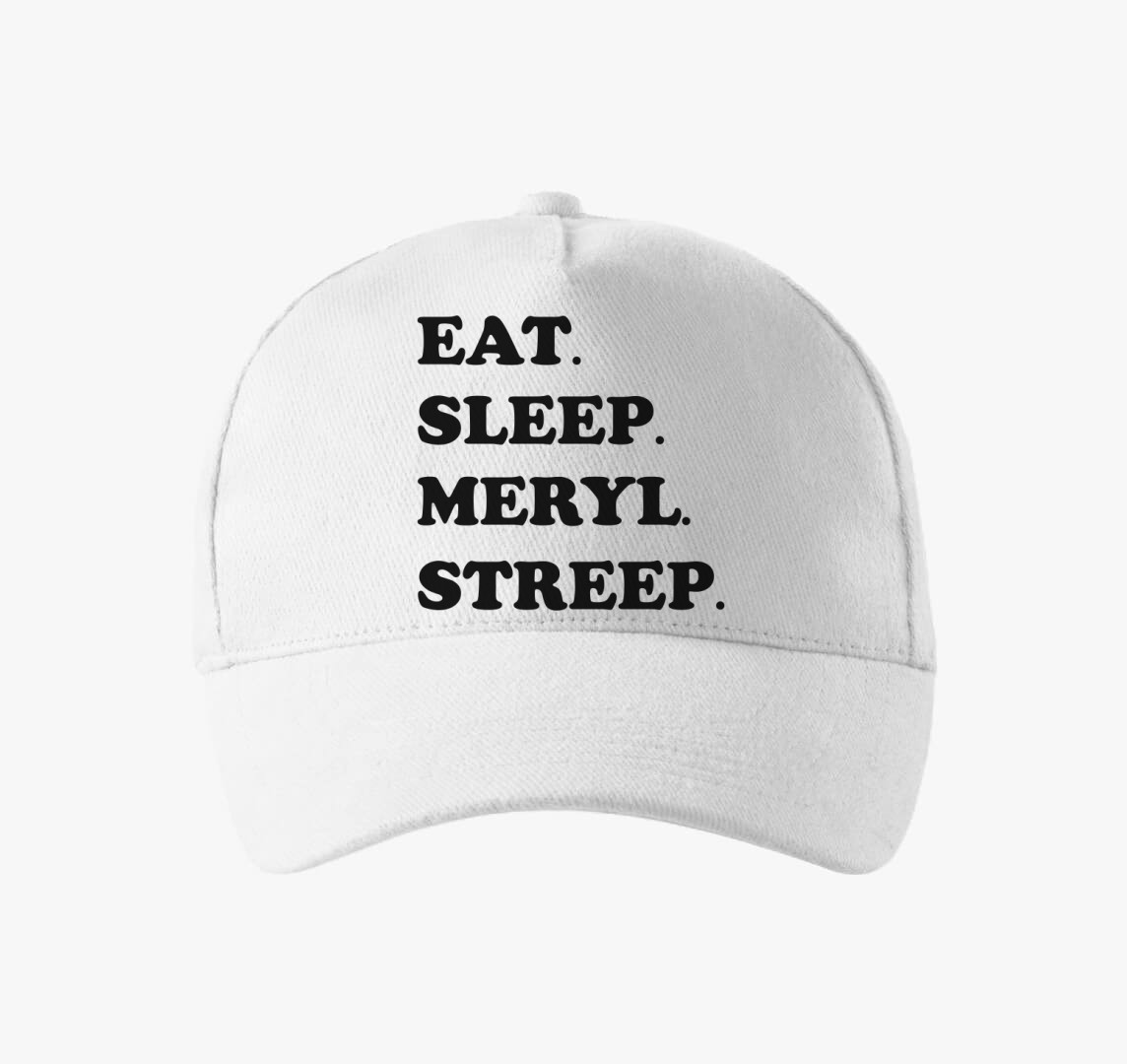 Meryl Streep baseball sapka — Fehér