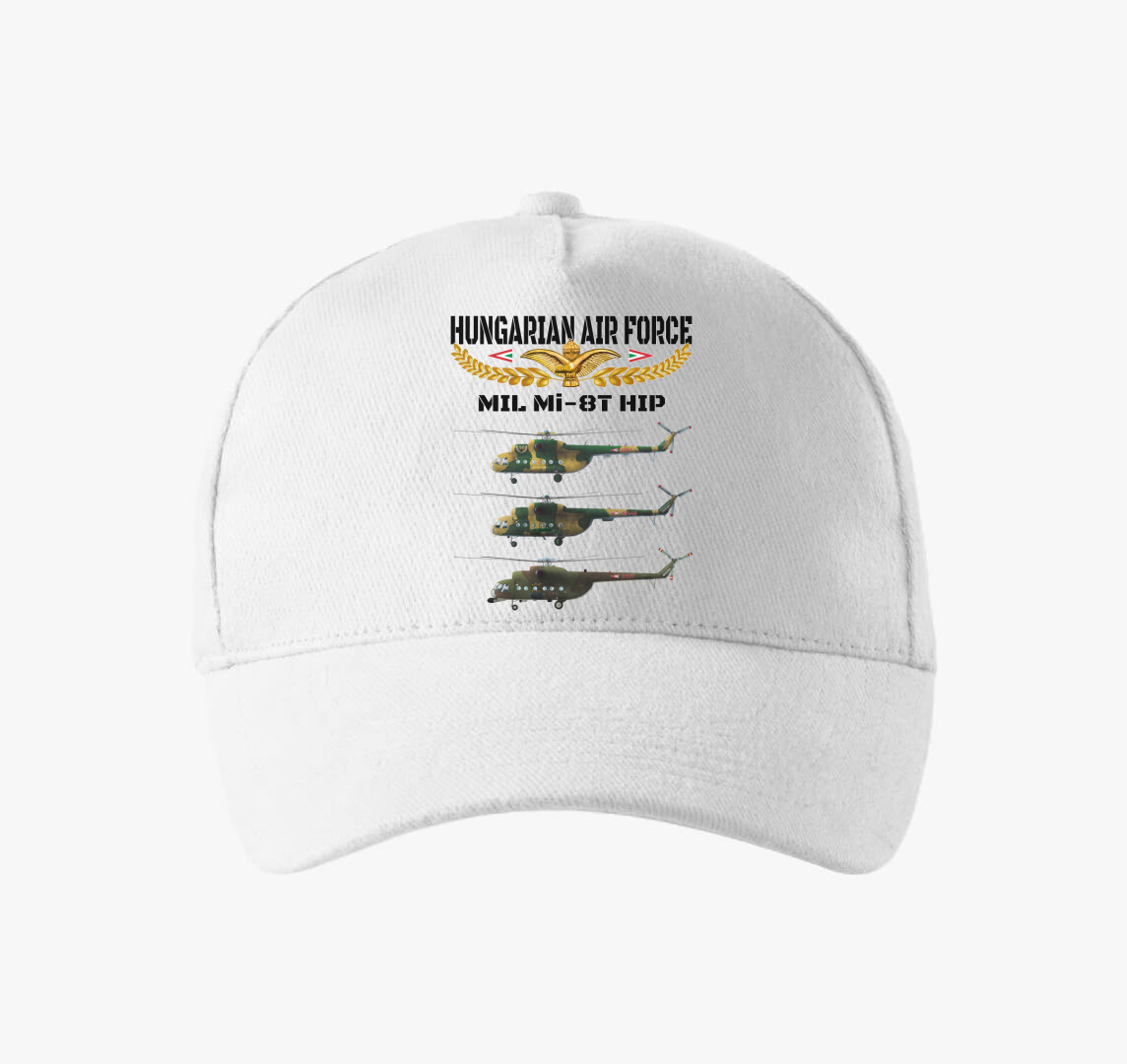 Aranysas Mi-8 baseball sapka — Fehér