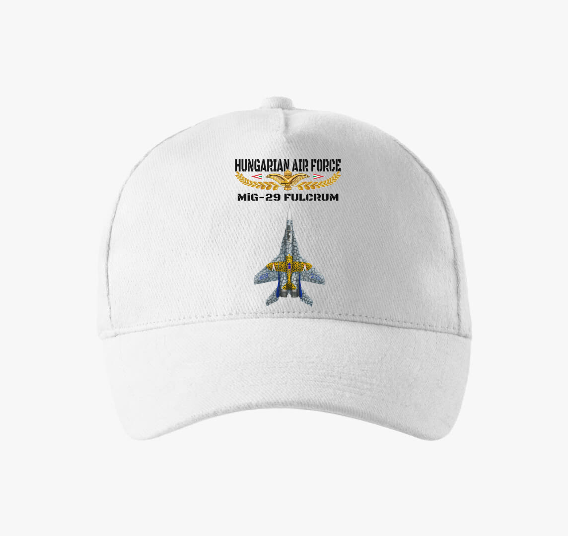 Aranysas MiG-29 baseball sapka — Fehér
