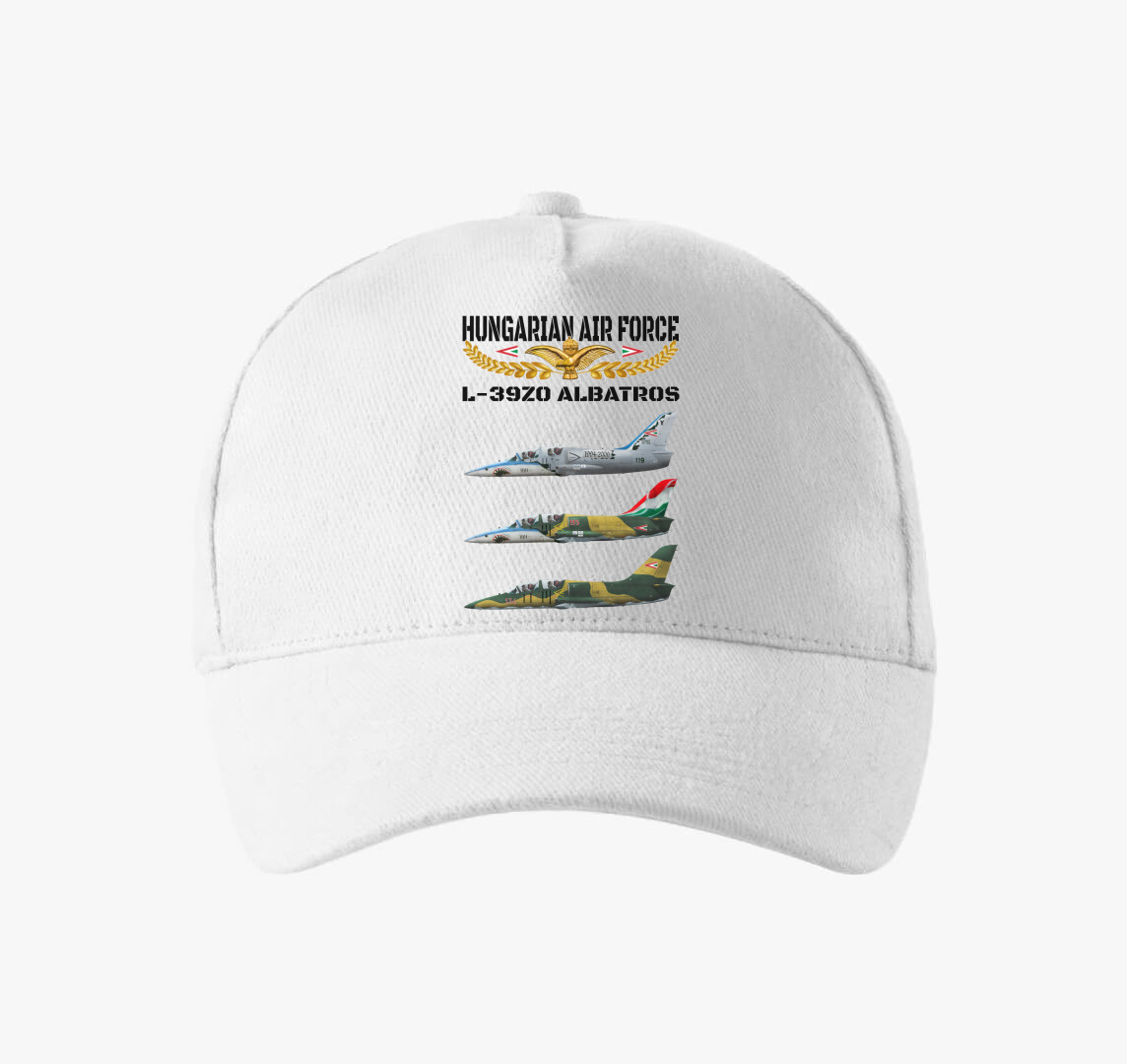 Aranysas L-39 baseball sapka — Fehér