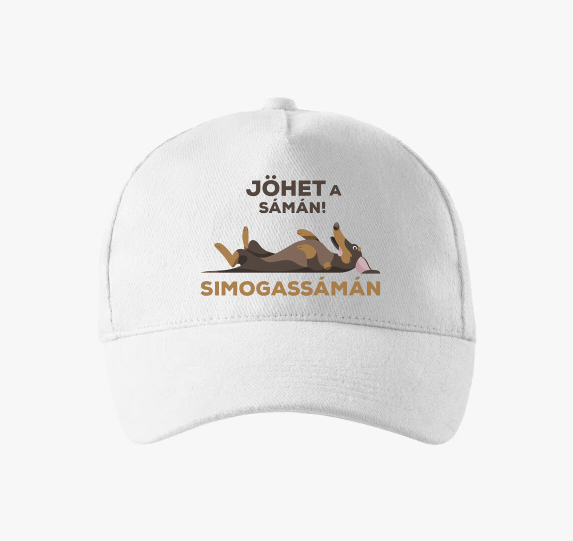 Tacskós sámán baseball sapka — Fehér