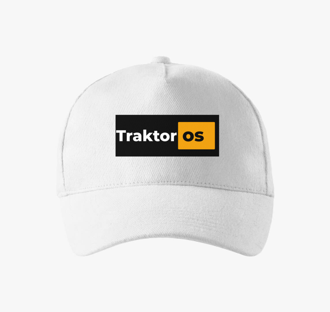 Traktoros pornhub baseball sapka — Fehér