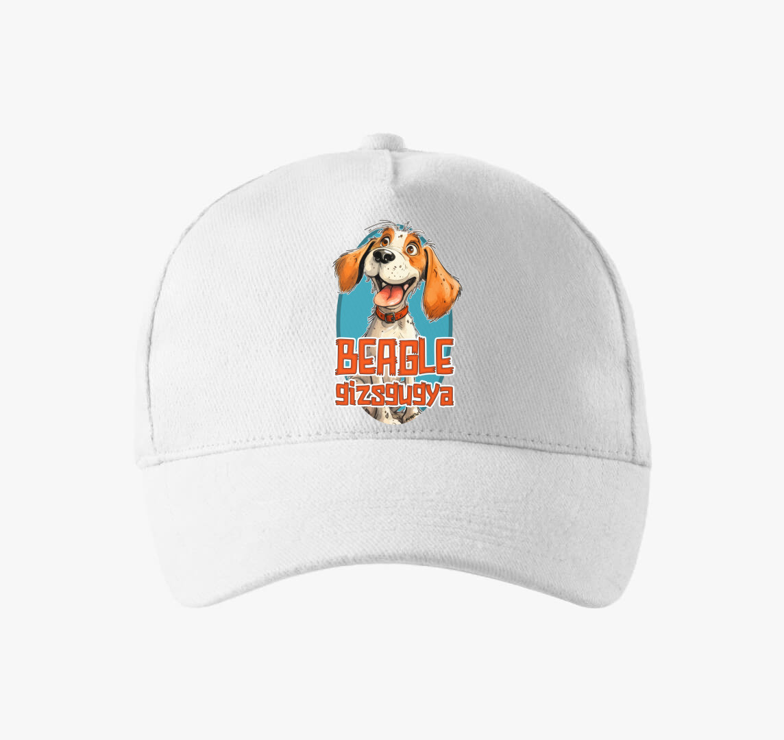 Beagle gizsgugya baseball sapka — Fehér