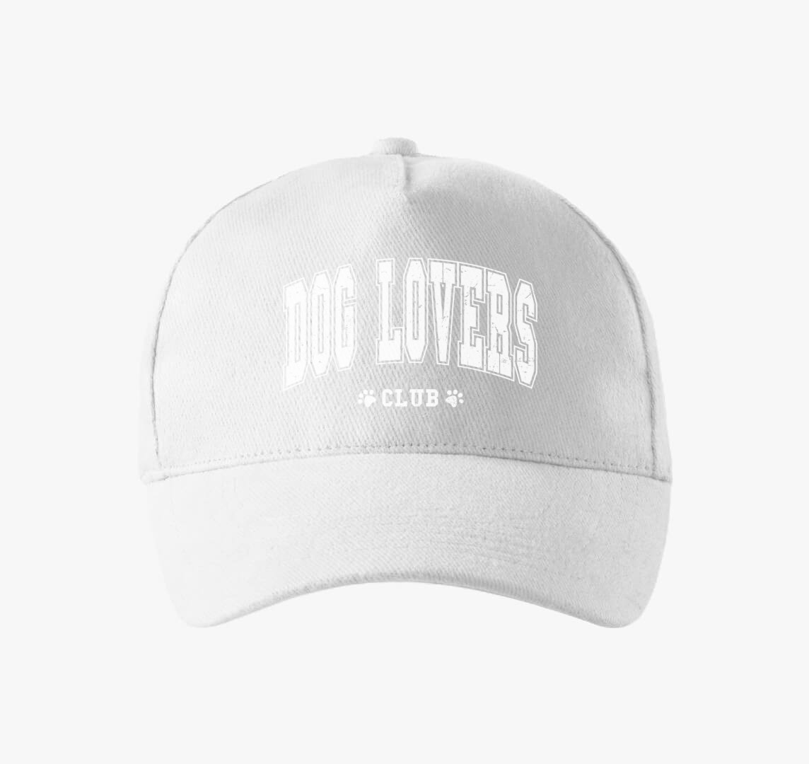 Dog Lovers Club baseball sapka — Fehér