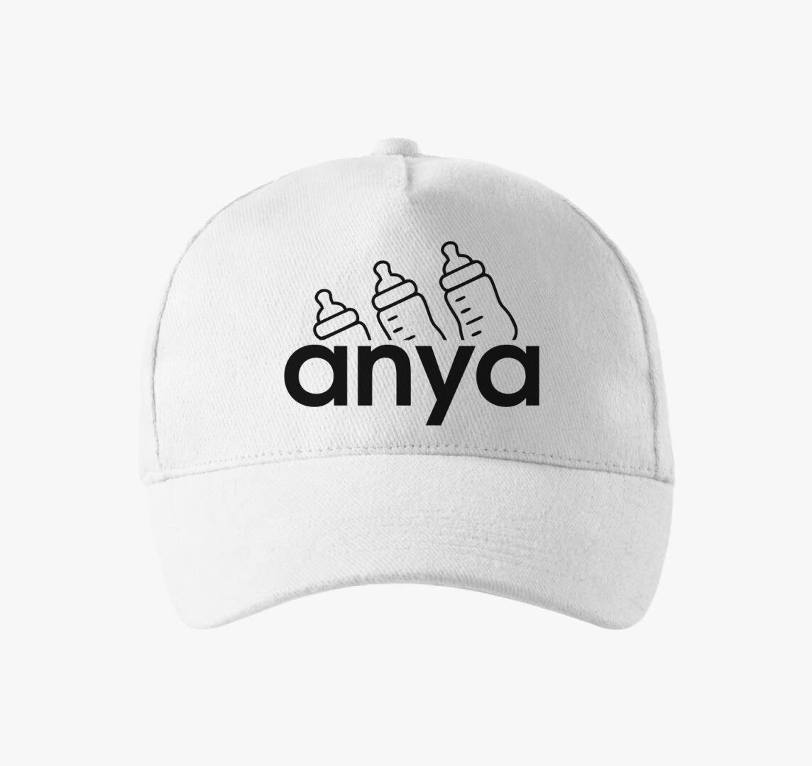 Anya cumisüveg baseball sapka — Fehér