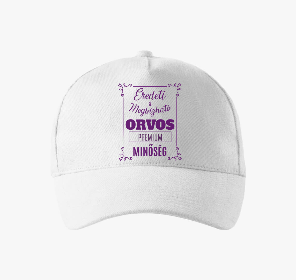Megbízható orvos baseball sapka — Fehér