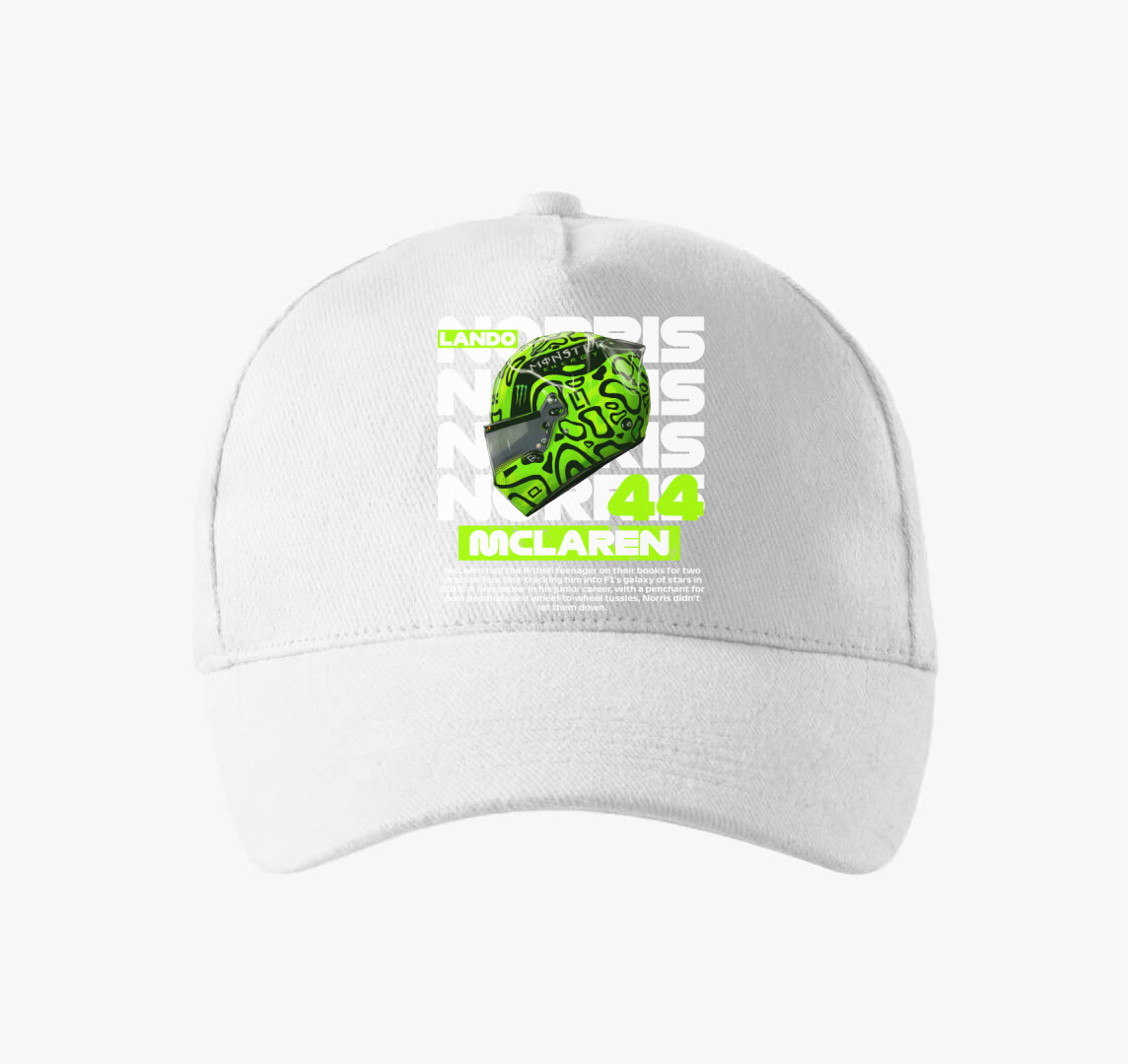 Lando Norris Sisak baseball sapka — Fehér