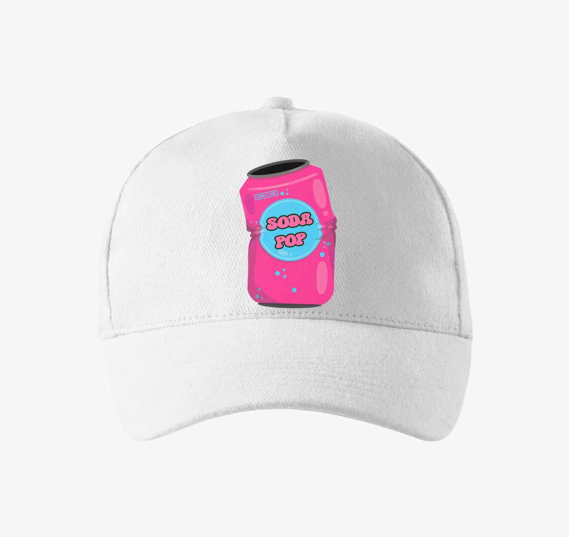 SodaPop baseball sapka — Fehér