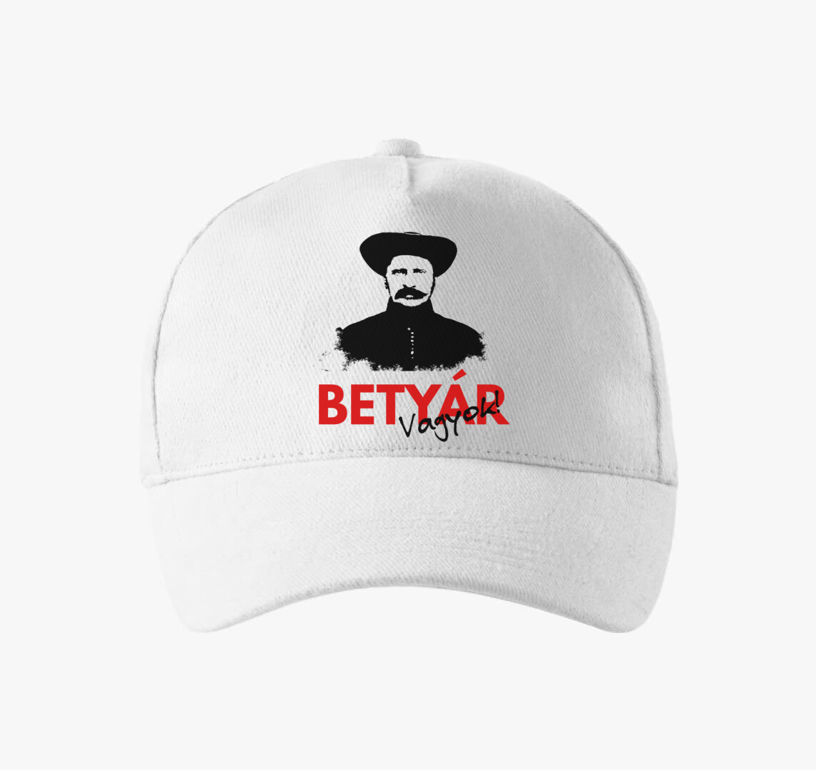 Betyár Vagyok baseball sapka — Fehér