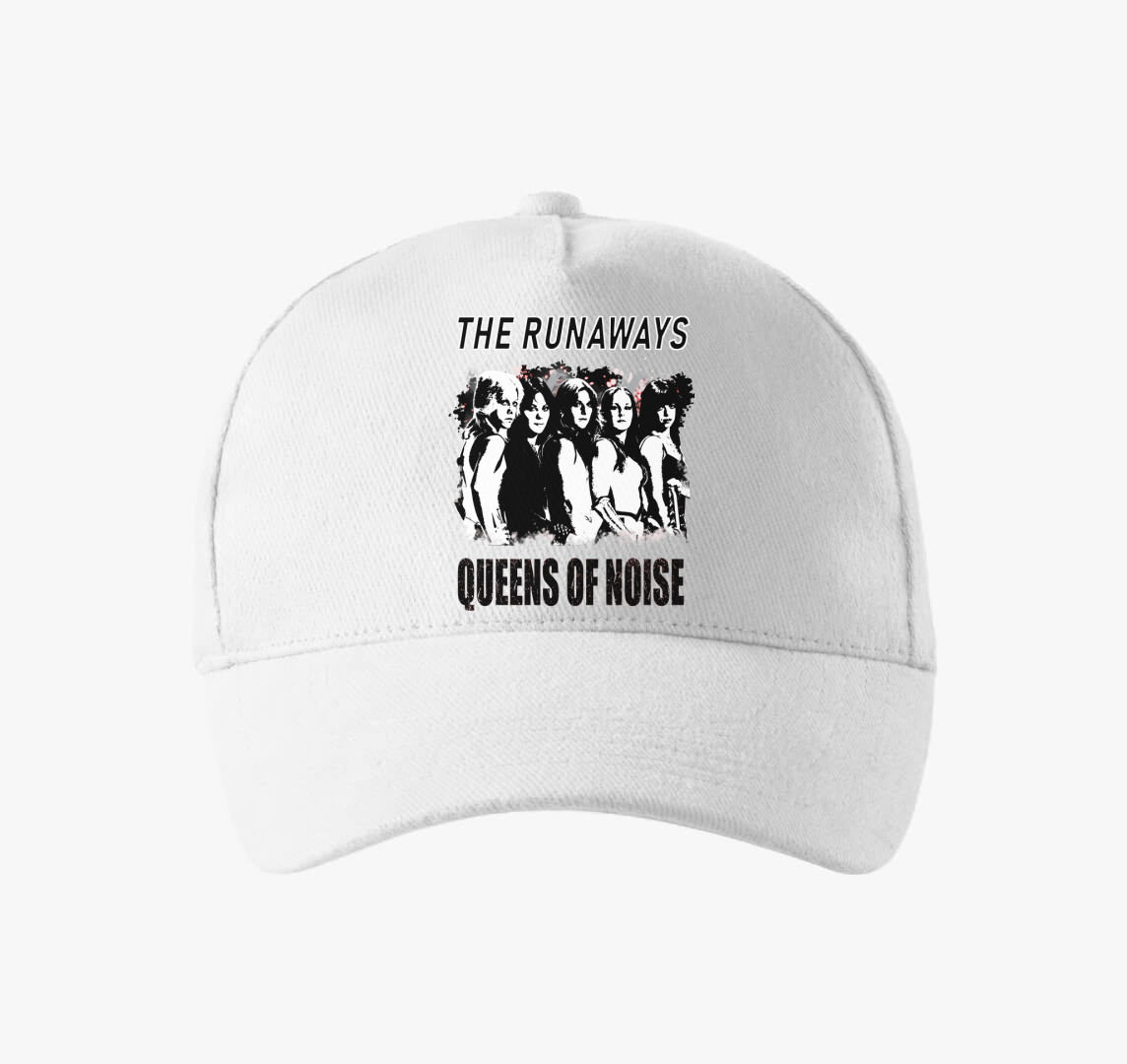 The runawys stencil baseball sapka — Fehér