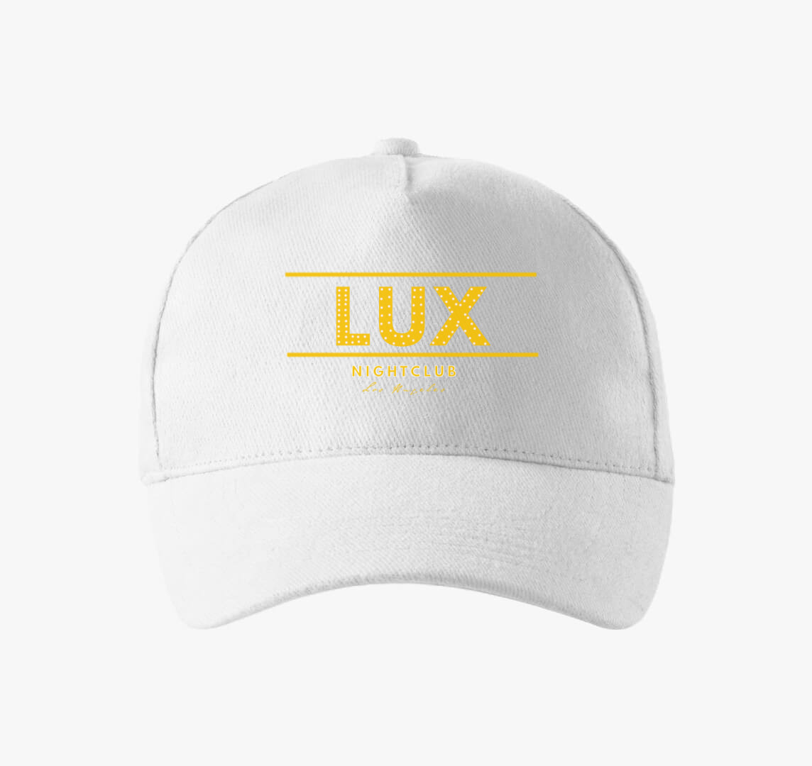 Lux Nightclub baseball sapka — Fehér