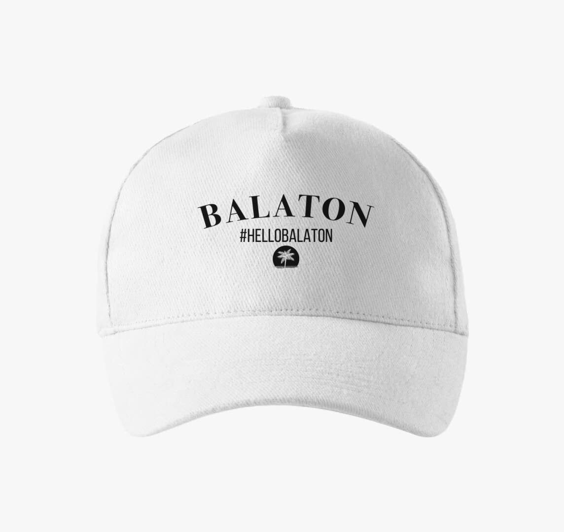 Balaton #hellobalaton baseball sapka — Fehér