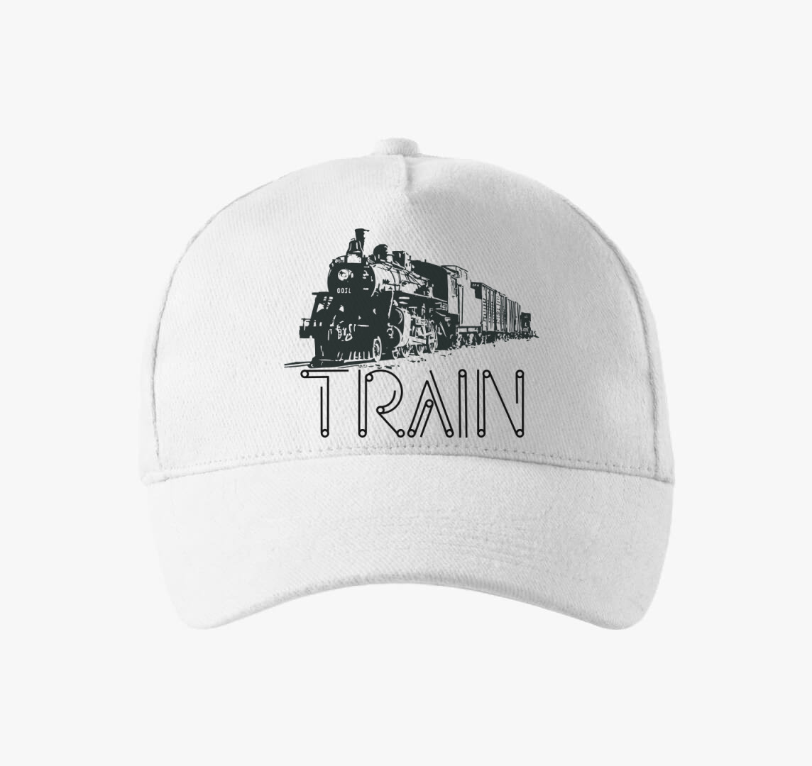 Train baseball sapka — Fehér
