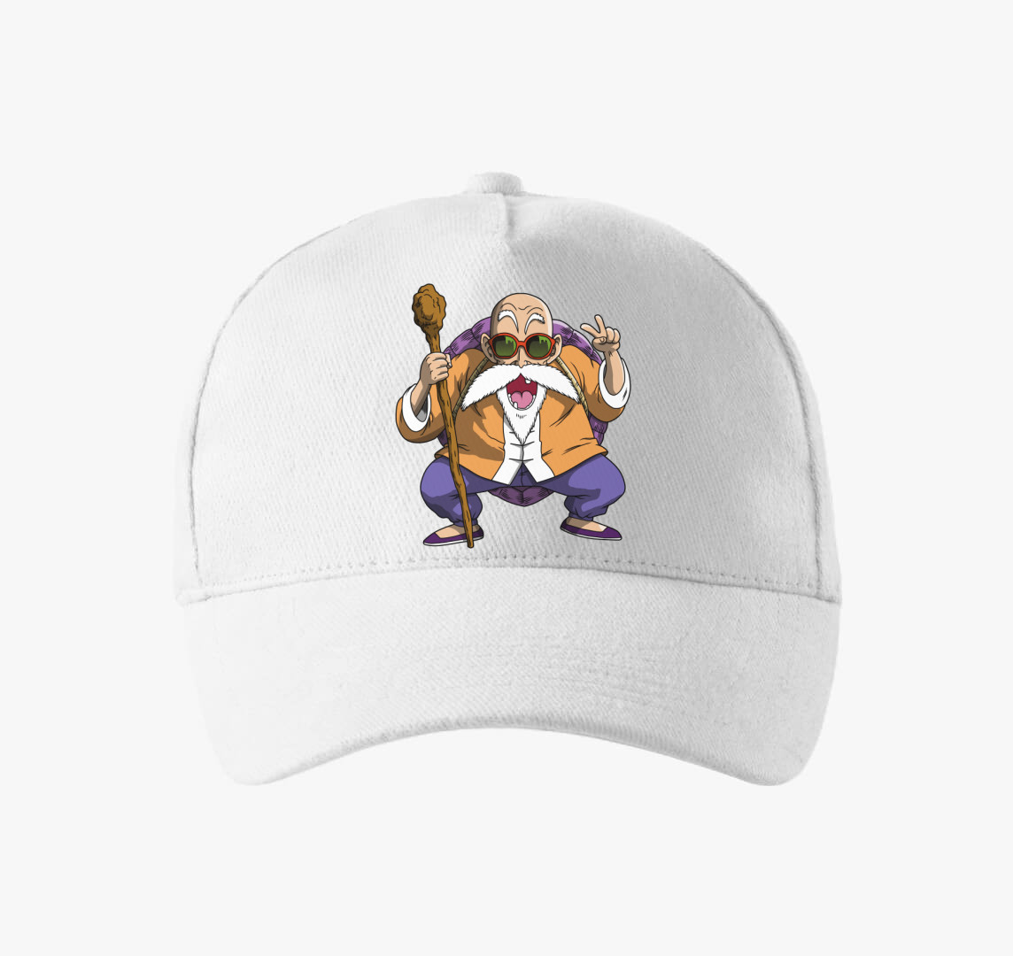 Zseniális Teknős baseball sapka — Fehér