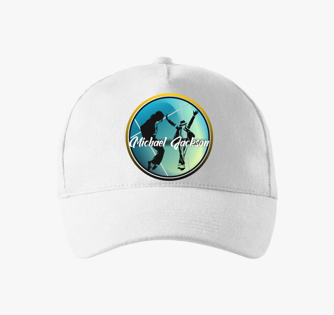 Jackson mintás baseball sapka — Fehér