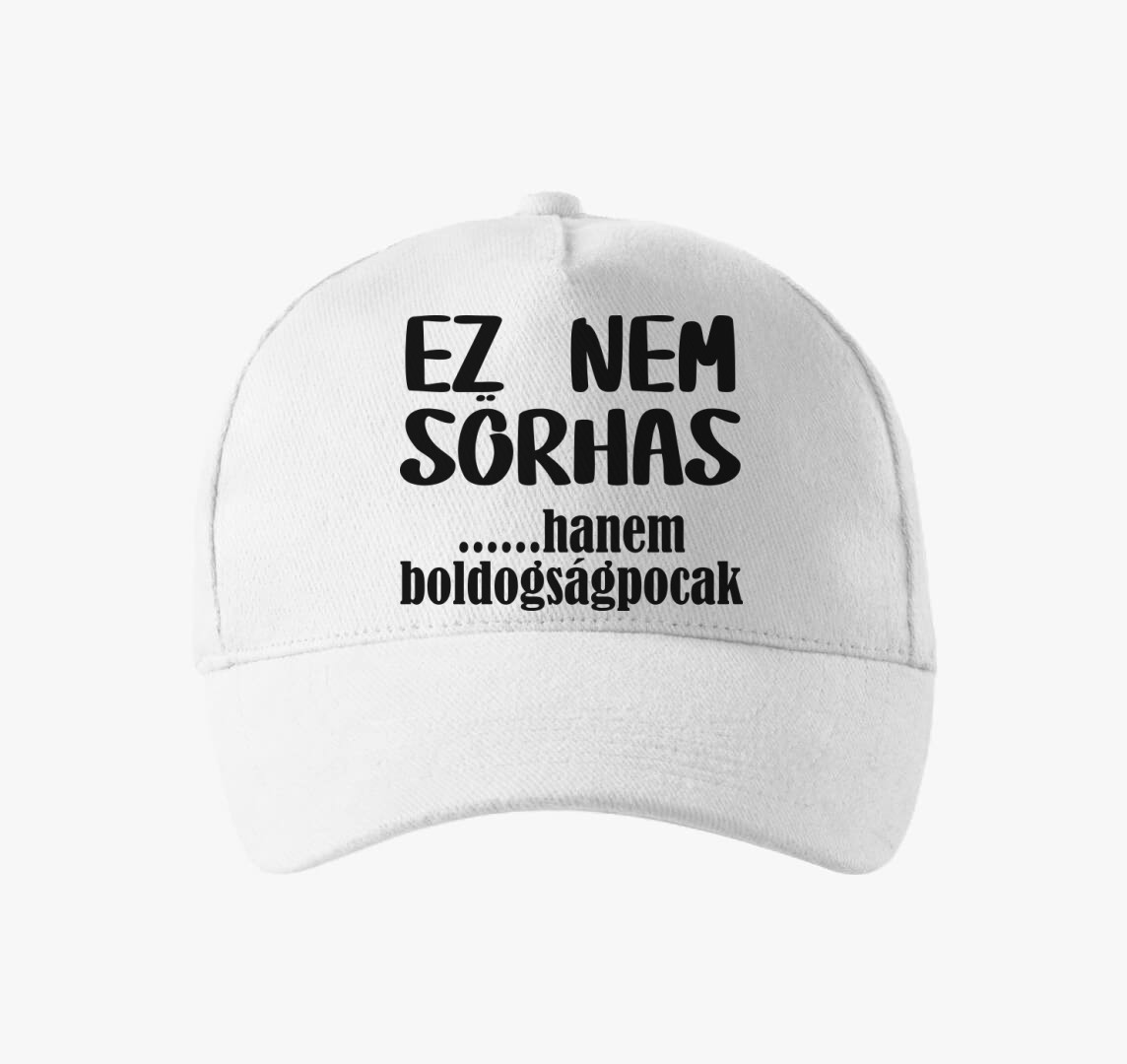 Nem sörhas baseball sapka — Fehér