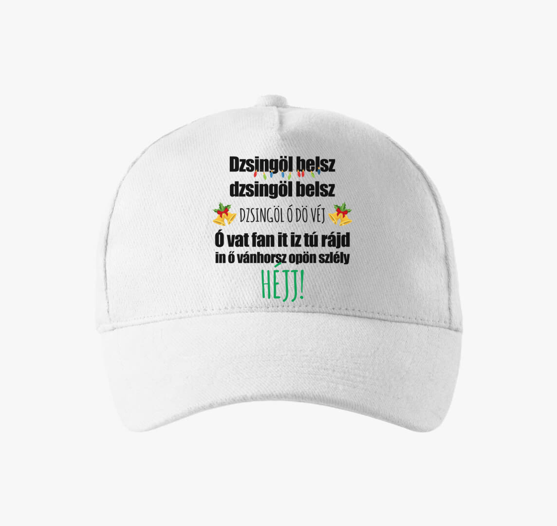 Dzsingöl belsz baseball sapka — Fehér
