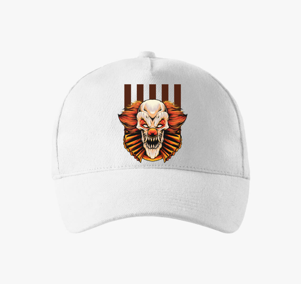 Bohóc démon baseball sapka — Fehér