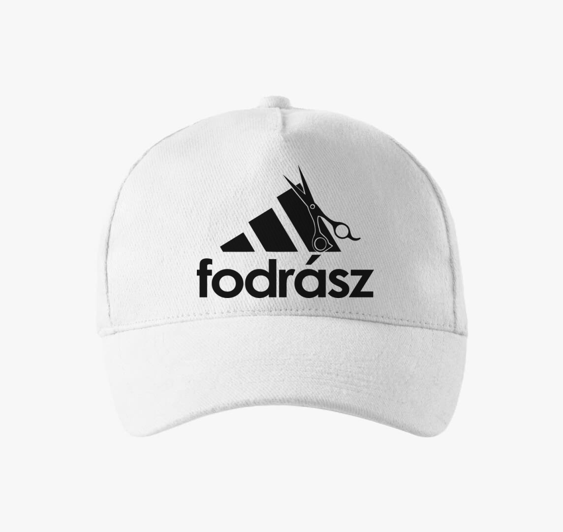Fodrász márkás baseball sapka — Fehér
